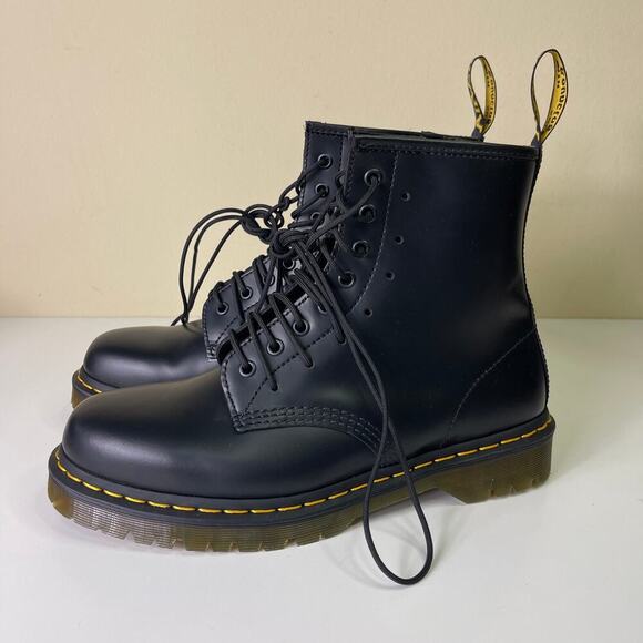 Dr. Martens 1460 XTRM Extreme Lace Leather Boots Black Women's US 11 Men's US 10 - Picture 4 of 12